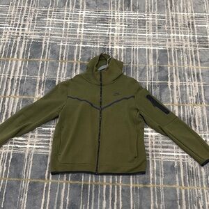 Nike Men's Dark Olive Nike Tech Jacket